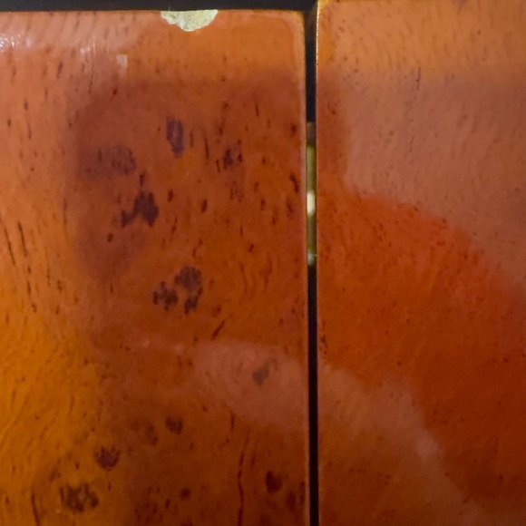 Desktop Vintage Wood Watch Organizer And Jewlery Storage Thomas Pacconi Mens - Picture 3 of 14